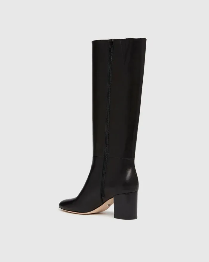 Boots Women PAIGE Katy Tall Boot 8211 Black Leather Boots Women PAIGE Katy Tall Boot 8211 Black Leather