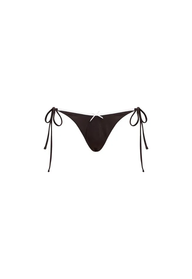 Bottoms Women Lioness Fashion RIO TIE BOTTOM Brown Contrast