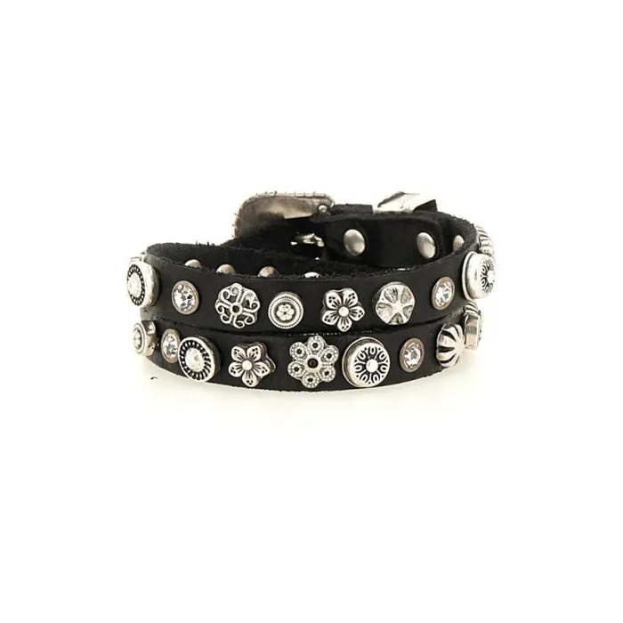 Bracelets Women Campomaggi Diamante Black