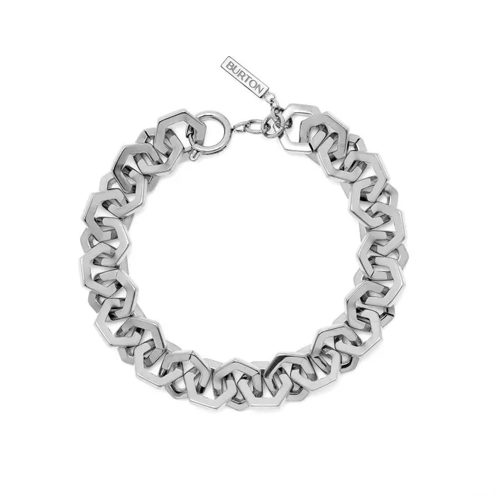 Bracelets Women Olivia Burton Honeycomb Silver Link Bracelet
