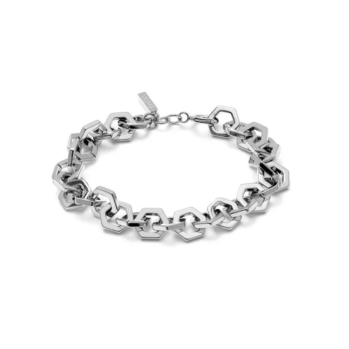 Bracelets Women Olivia Burton Honeycomb Silver Link Bracelet