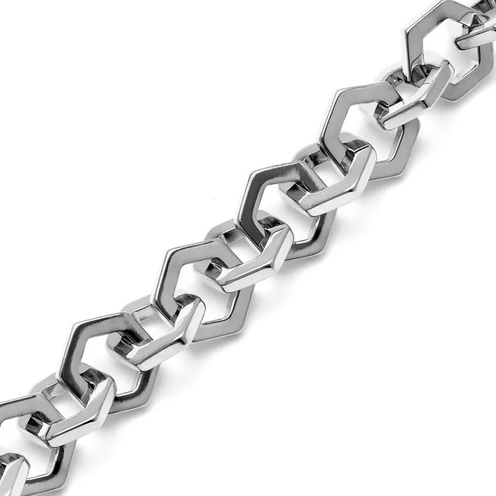 Bracelets Women Olivia Burton Honeycomb Silver Link Bracelet