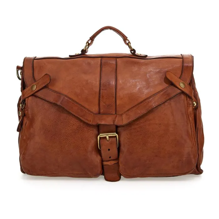 Business Bags Men Campomaggi Tokio Cognac