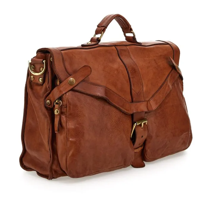 Business Bags Men Campomaggi Tokio Cognac Business Bags Men Campomaggi Tokio Cognac