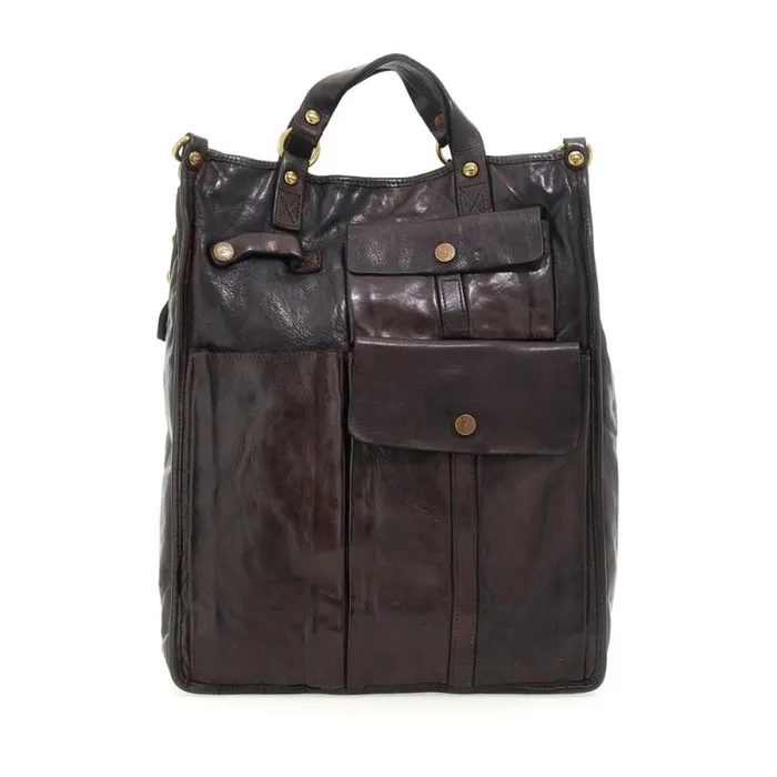 Business Bags WomenMen Campomaggi Tokio Brown