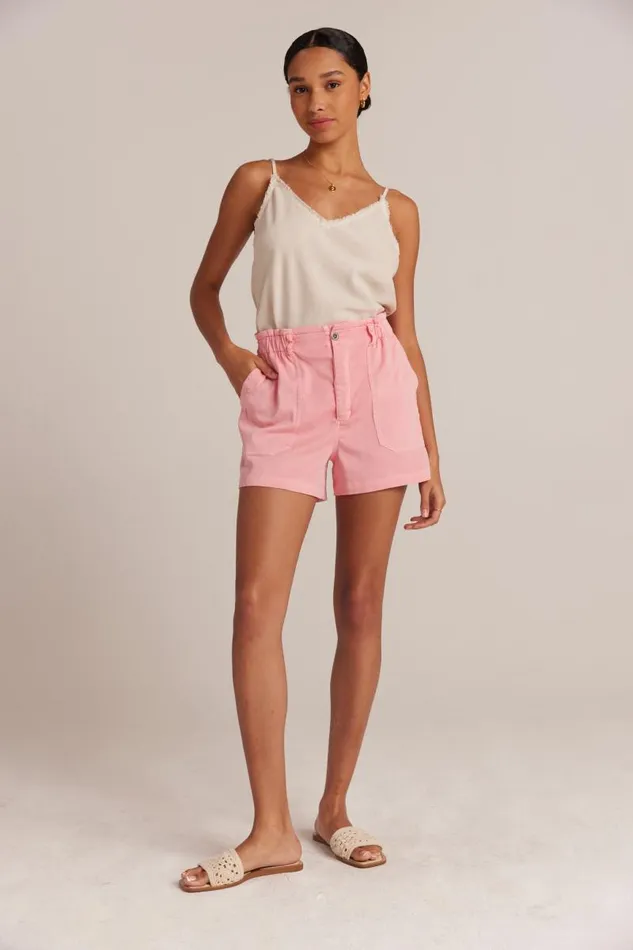Callie Ruffle Short 8211 Blossom Pink Women Bella Dahl Shorts Callie Ruffle Short 8211 Blossom Pink Women Bella Dahl Shorts
