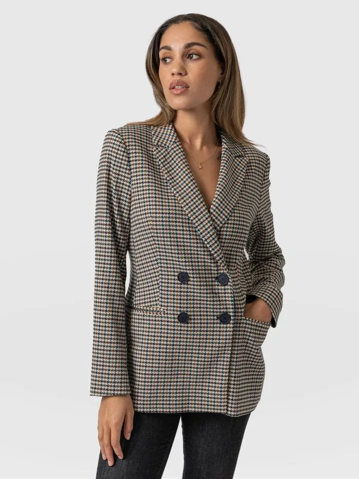 Cambridge Blazer 8211 Saxon Jacquard Saxon Jacquard Women Saint And Sofia Blazers