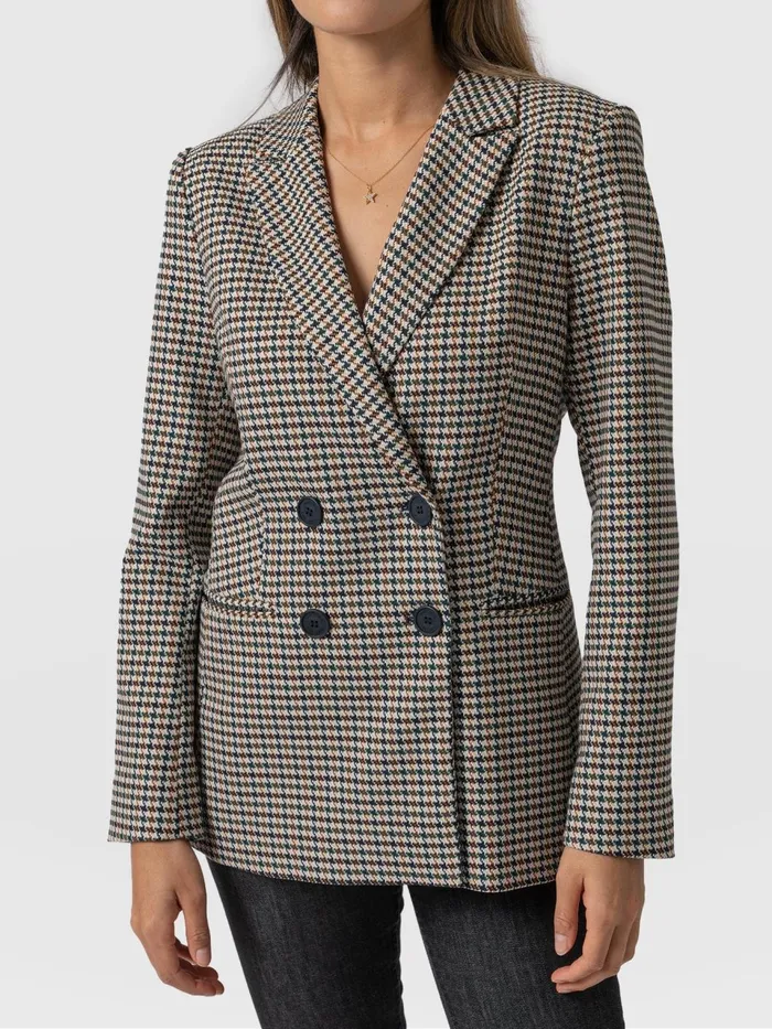 Cambridge Blazer 8211 Saxon Jacquard Saxon Jacquard Women Saint And Sofia Blazers