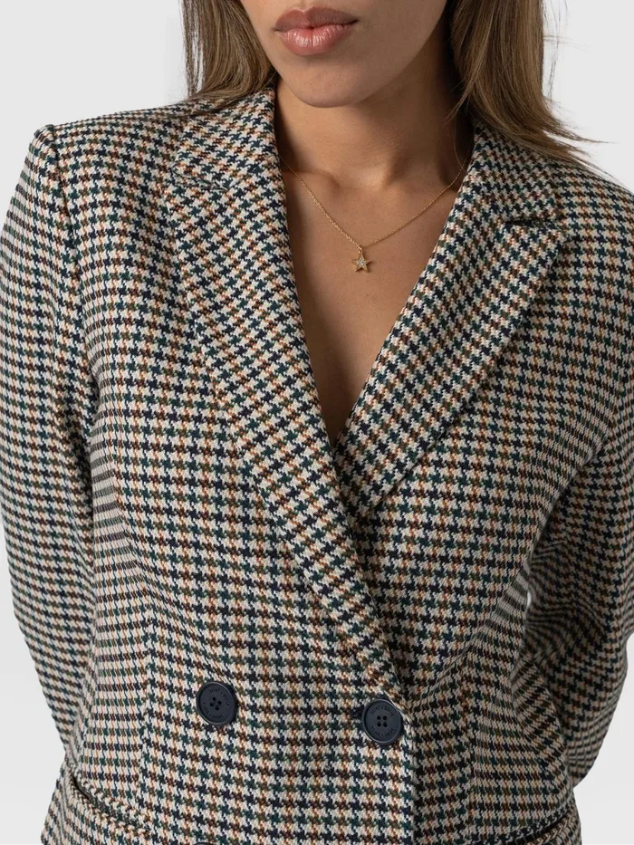 Cambridge Blazer 8211 Saxon Jacquard Saxon Jacquard Women Saint And Sofia Blazers