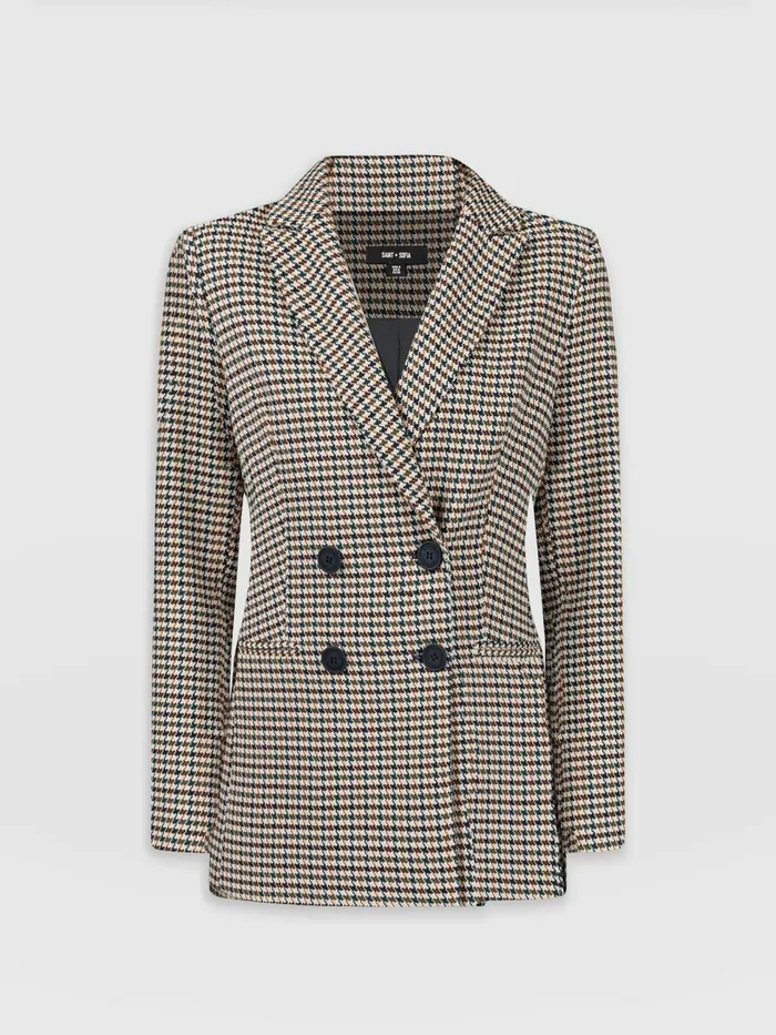 Cambridge Blazer 8211 Saxon Jacquard Saxon Jacquard Women Saint And Sofia Blazers