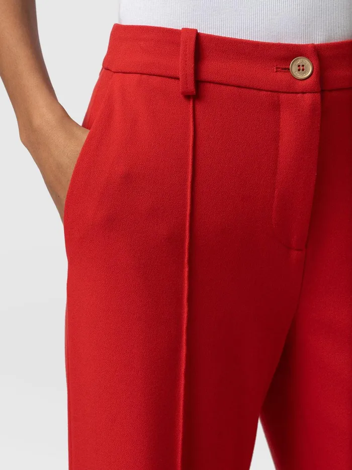Cambridge Tailored Wide Leg Pant 8211 Red Red Women Saint And Sofia Pants