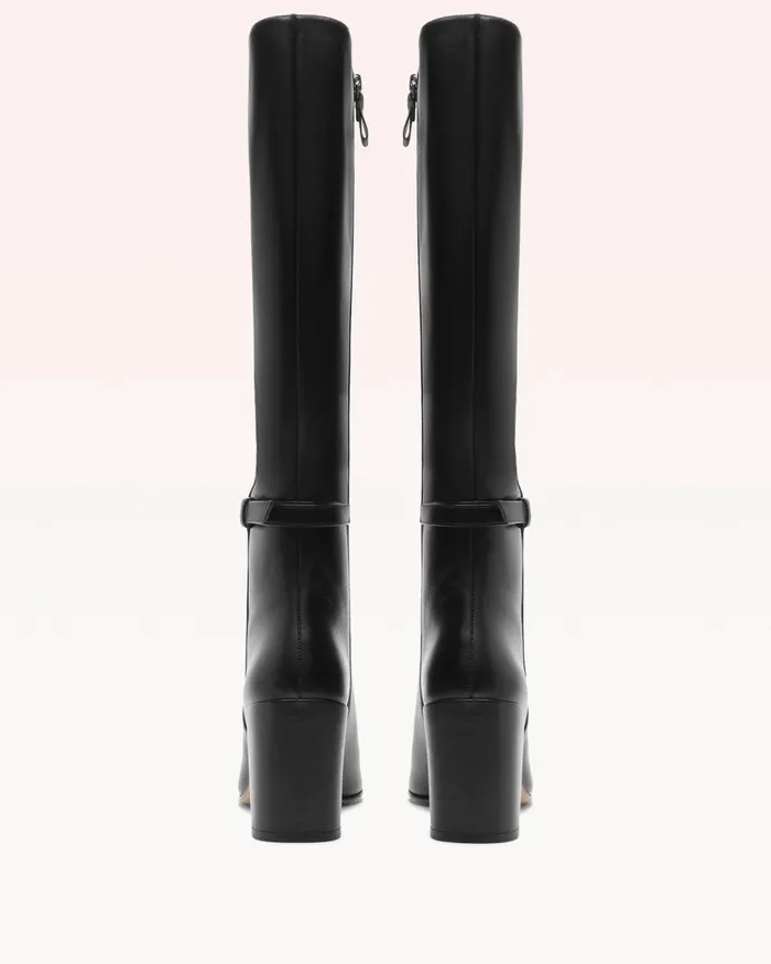 Candance Tall Boot 8211 Luxury Leather Boots 8211 Black KneeHigh Boots Alexandre Birman Black Women Alexandre Birman Boots