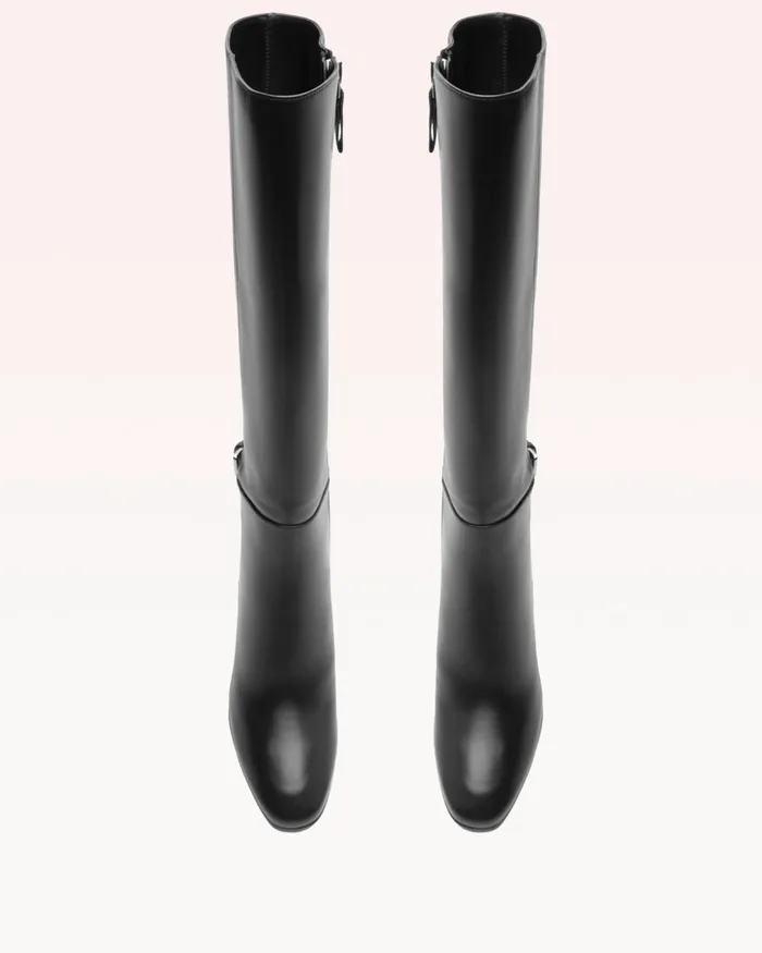 Candance Tall Boot 8211 Luxury Leather Boots 8211 Black KneeHigh Boots Alexandre Birman Black Women Alexandre Birman Boots