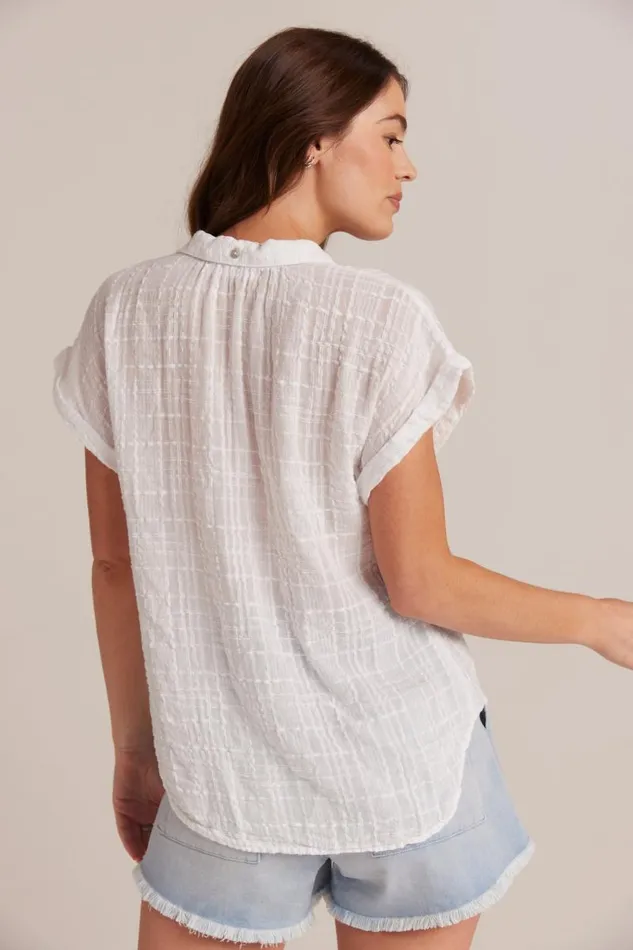 Cap Sleeve Button Down 8211 White Women Bella Dahl Short Sleeve Cap Sleeve Button Down 8211 White Women Bella Dahl Short Sleeve