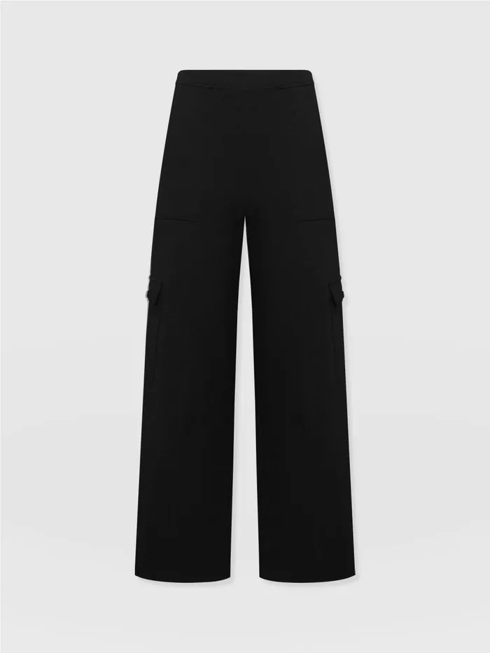 Cargo Chelsea Wide Leg Pant 8211 Black Black Women Saint And Sofia Pants
