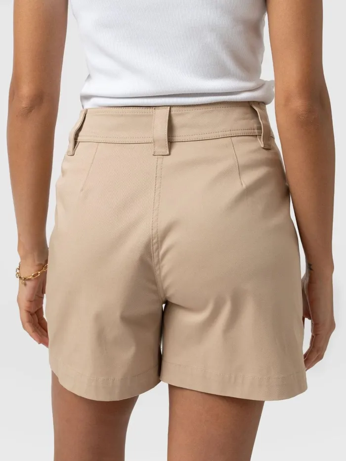 Cargo Short 8211 Beige Beige Women Saint And Sofia Shorts