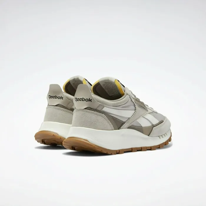 Casual Shoes MensWomens Reebok Classic Leather Legacy Shoes Sand Stone Chalk Reebok Lee 3