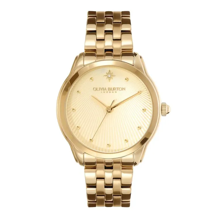Celestial Watches Women Olivia Burton 36mm Starlight Gold Bracelet Watch
