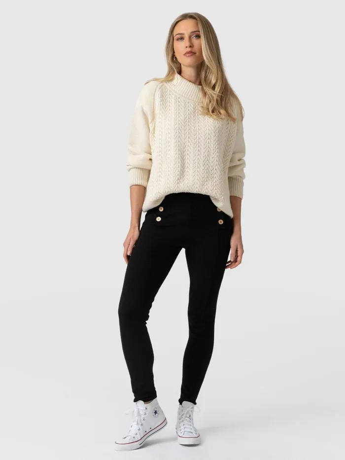 Chelsea Legging 8211 Black Black Women Saint And Sofia Pants