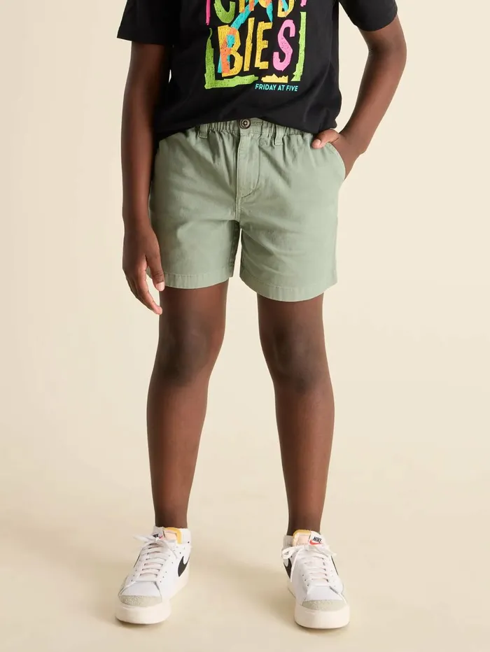 Chubbies Casual Shorts Kids The Eucalipthighs Light Green