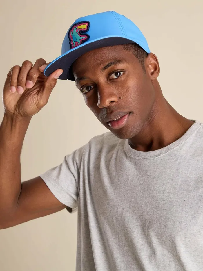 Chubbies Hats Categories The Blue Roaring Dino Blue