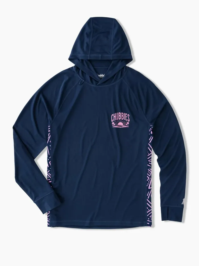 Chubbies Long Sleeve Shirts Men The Wave Runner Navy