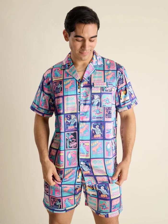 Chubbies Pajamas Categories The Please Love Me Navy Chubbies Graphic