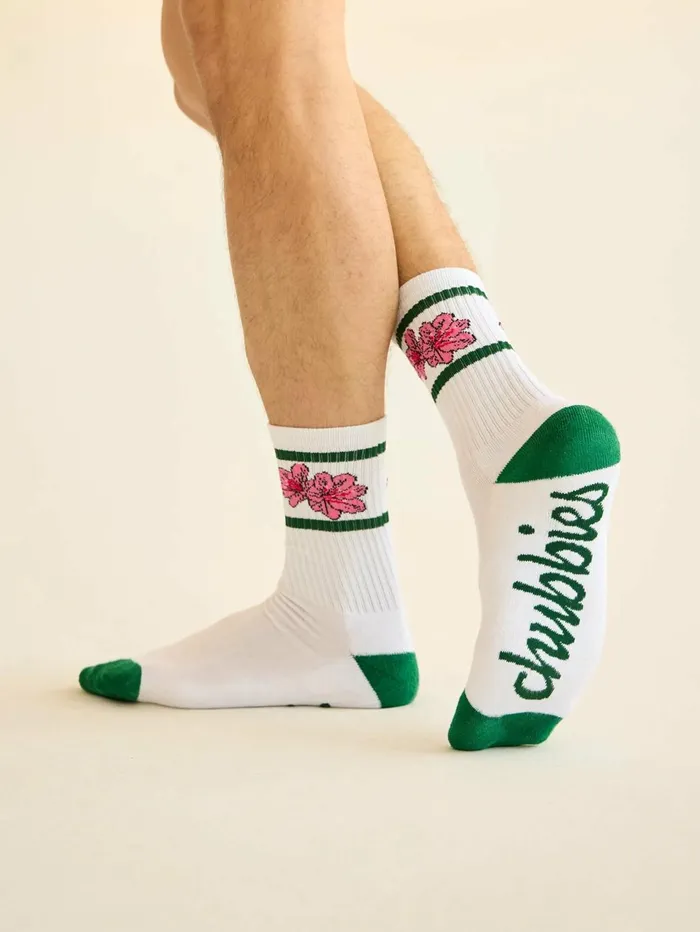 Chubbies Socks Categories The Azaleas White