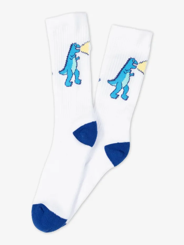 Chubbies Socks Categories The Roaring Dinos White