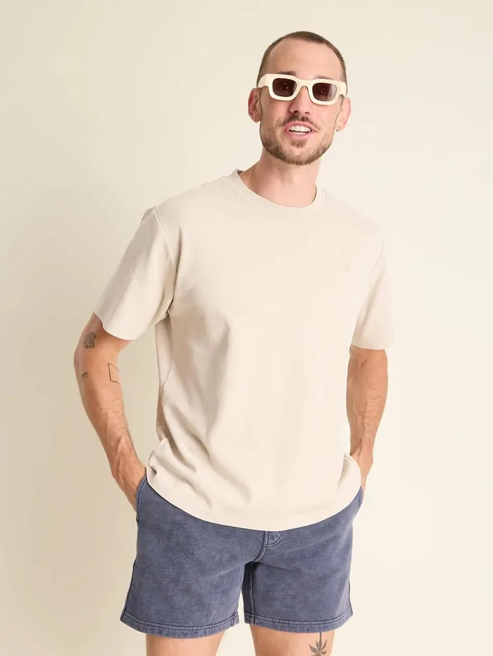 Chubbies Tees and Tanks Men The Dust Devil Washed Beige