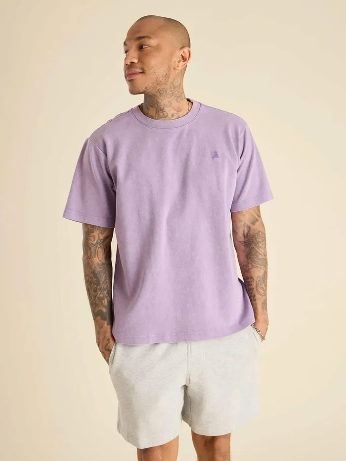 Chubbies Tees and Tanks Men The Lavender Haze Light Purple