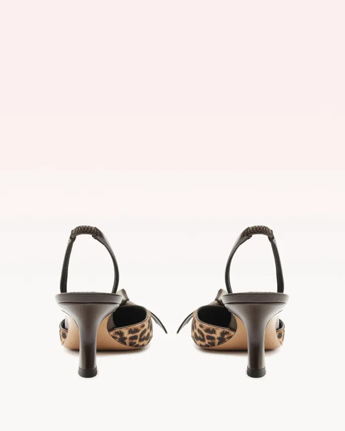 Clarita Bell Slingback 60 Leopard Alexandre Birman Clarita Slingback Animal Print Women Alexandre Birman Pumps