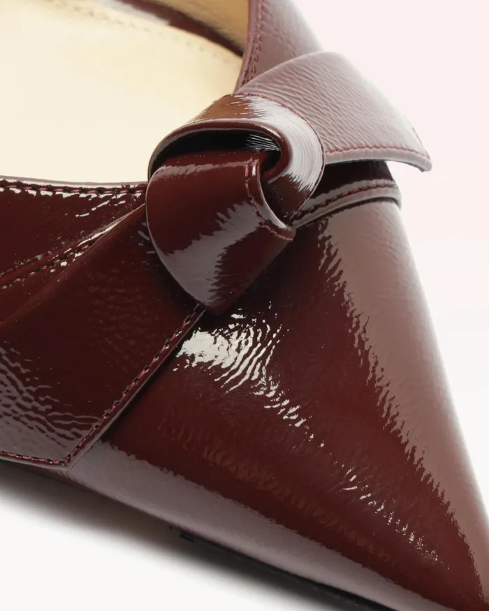 Clarita Bell Slingback 60 Pump Slingback Heels Burgundy Women Alexandre Birman Pumps