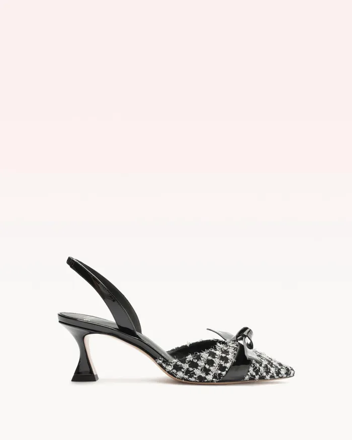 Clarita Bell Slingback 60 Tweed Black Alexandre Birman Clarita Slingback Black Women Alexandre Birman Pumps Clarita Bell Slingback 60 Tweed Black Alexandre Birman Clarita Slingback Black Women Alexandre Birman Pumps