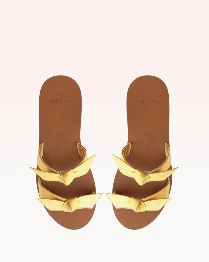 Clarita Holiday Prosperity Oro Women Alexandre Birman Flats