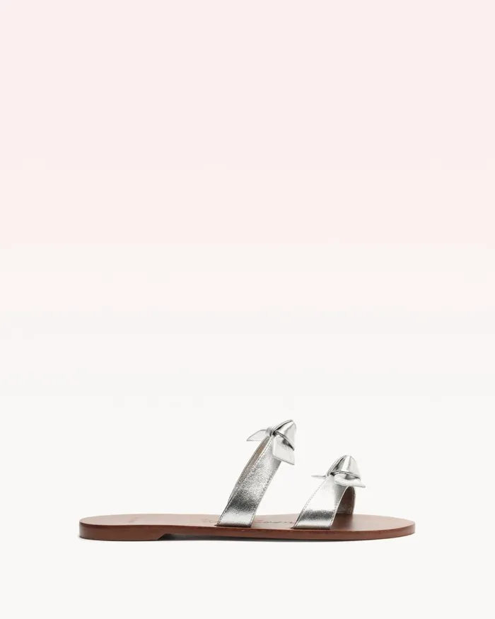 Clarita Holiday Wisdom Silver Women Alexandre Birman Flats