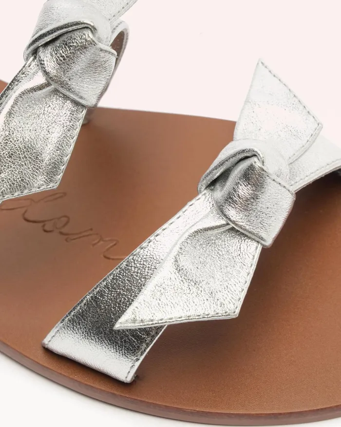 Clarita Holiday Wisdom Silver Women Alexandre Birman Flats