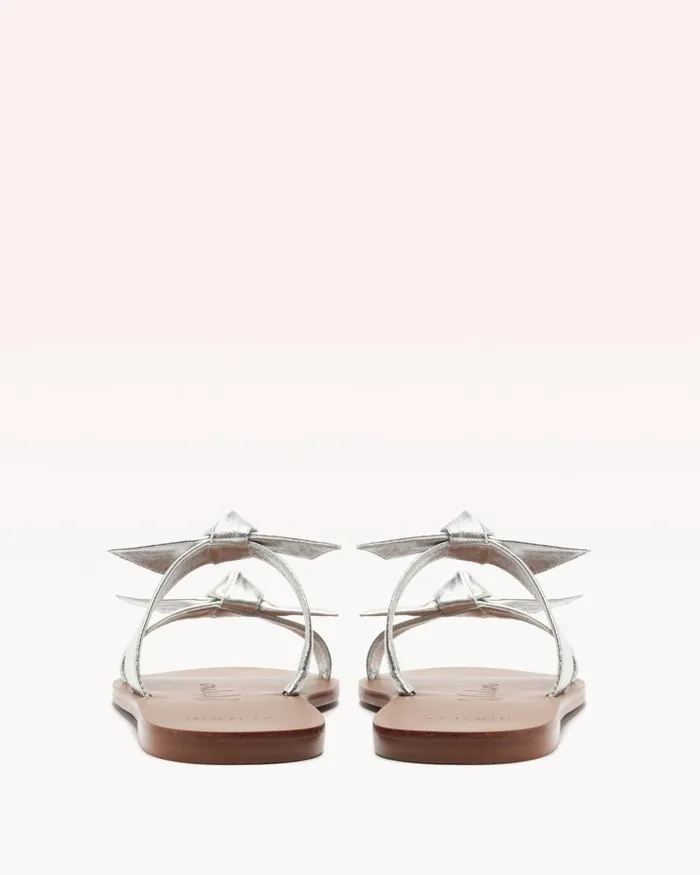 Clarita Holiday Wisdom Silver Women Alexandre Birman Flats