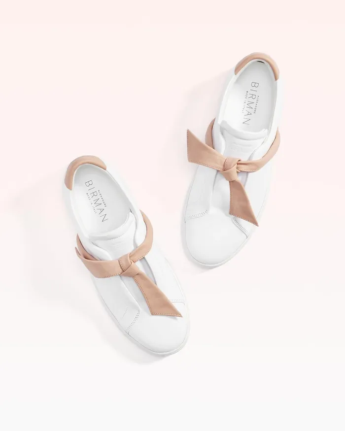 Clarita Sneaker Suede Beige Luxury Sneakers For Casual Outfits 8211 Italian Made Shoes Nude Women Alexandre Birman Sneakers
