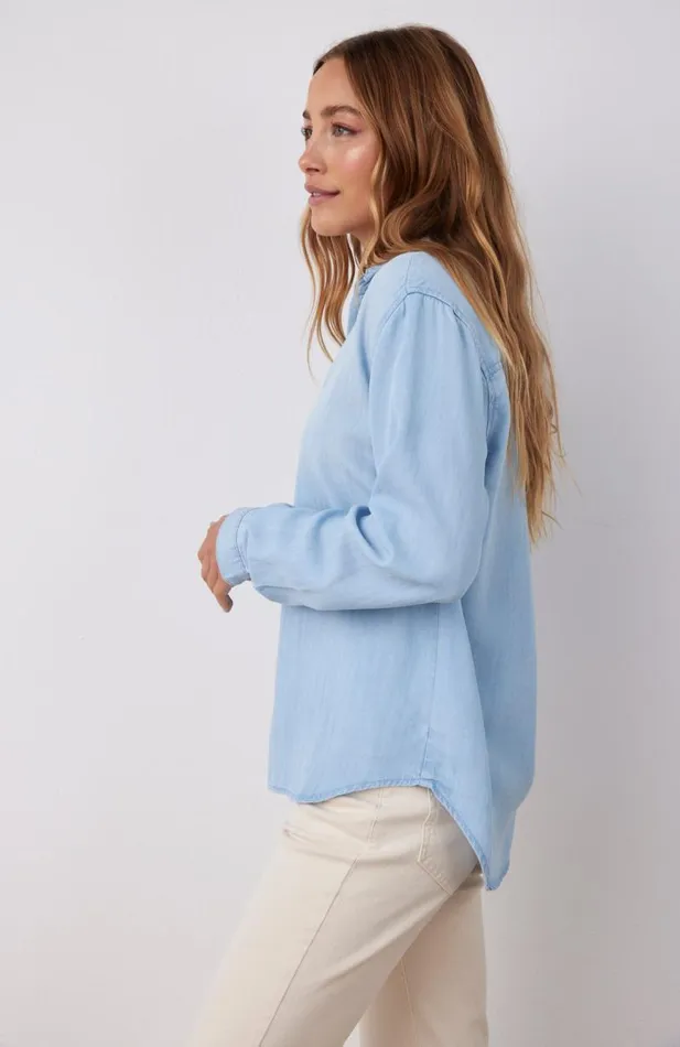 Classic Button Down 8211 Sunbleach Wash Women Bella Dahl Long Sleeve