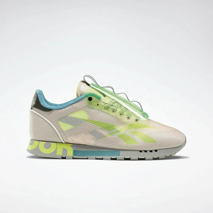 Classic Leather Mens Reebok Classic Leather ATI Shroud Shoes Buff Neon Lime Mineral Mist Classic Leather Mens Reebok Classic Leather ATI Shroud Shoes Buff Neon Lime Mineral Mist