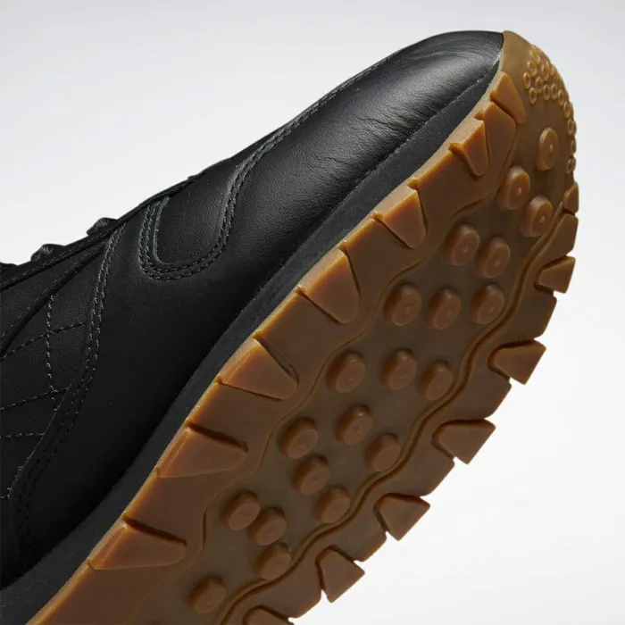 Classic Leather Mens Reebok Classic Leather Shoes Black Gum