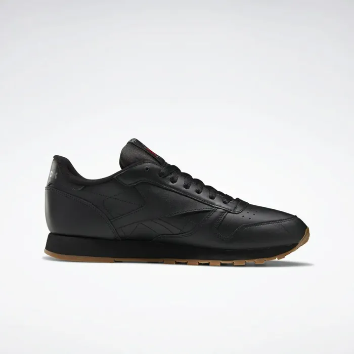 Classic Leather Mens Reebok Classic Leather Shoes Black Gum