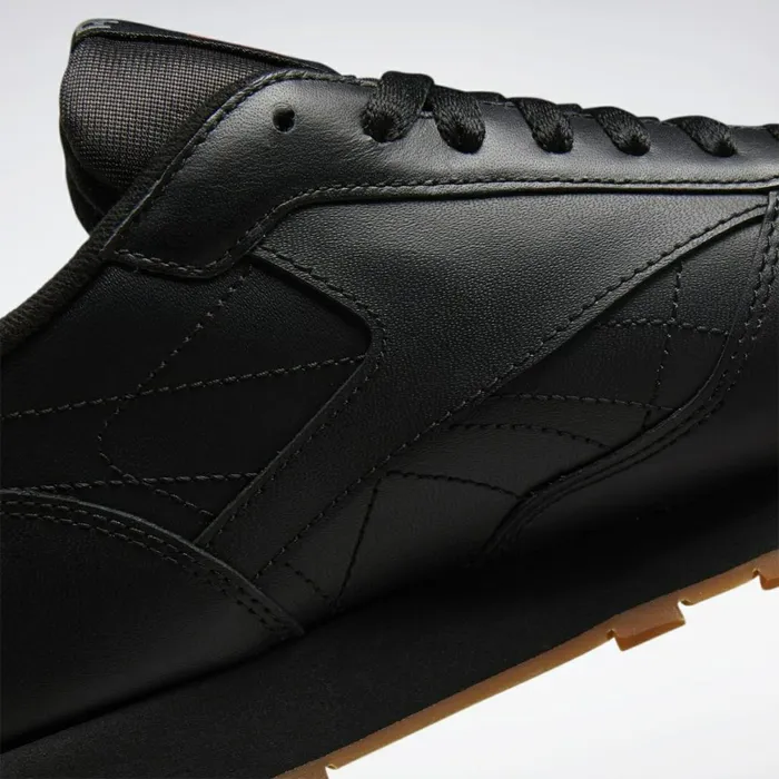 Classic Leather Mens Reebok Classic Leather Shoes Black Gum