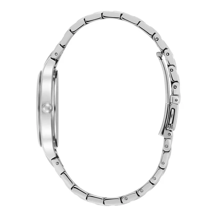 Classic Watches Women Olivia Burton 34mm Lea Light Blush and Silver Bracelet Watch