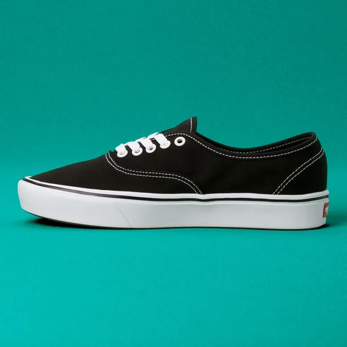 Classics Shoes Men Vans ComfyCush Authentic Blacktrue White Classics Shoes Men Vans ComfyCush Authentic Blacktrue White