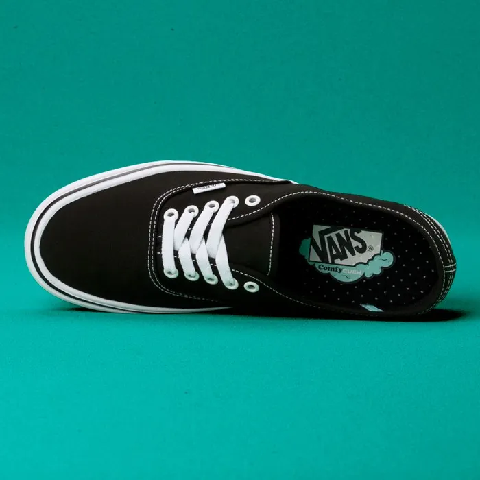 Classics Shoes Men Vans ComfyCush Authentic Blacktrue White Classics Shoes Men Vans ComfyCush Authentic Blacktrue White