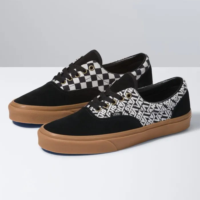 Classics Shoes Men Vans Jacquard Era Blackturtledove
