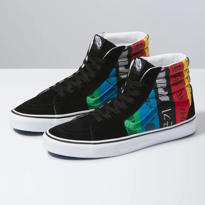 Classics Shoes Men Vans Spirit Sk8Hi Multitrue White
