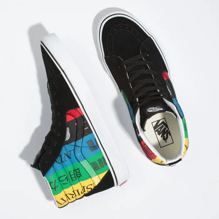 Classics Shoes Men Vans Spirit Sk8Hi Multitrue White